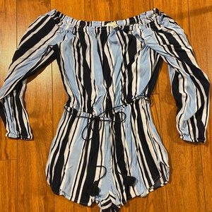 Forever 21 off the shoulder romper